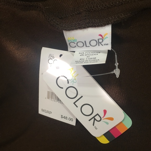 Brown waterfall sweater - Picture 8 of 8